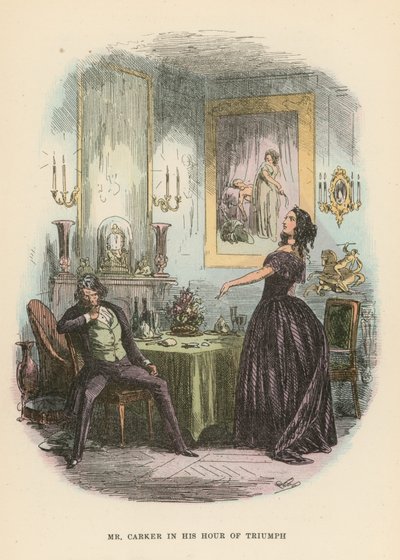 Illustration für Dombey und Sohn von Hablot Knight Browne