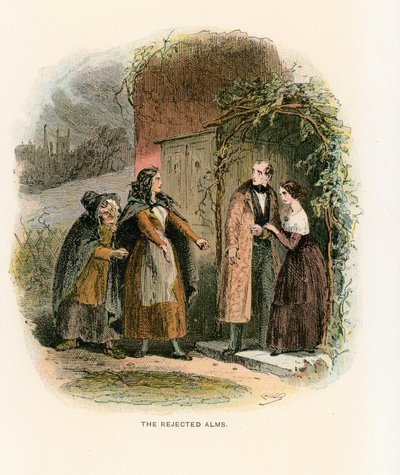Illustration für Dombey und Sohn von Hablot Knight Browne