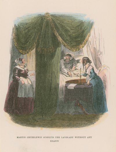 Illustration für Martin Chuzzlewit von Hablot Knight Browne