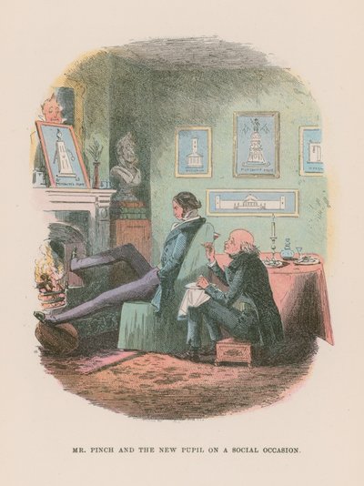 Illustration für Martin Chuzzlewit von Hablot Knight Browne
