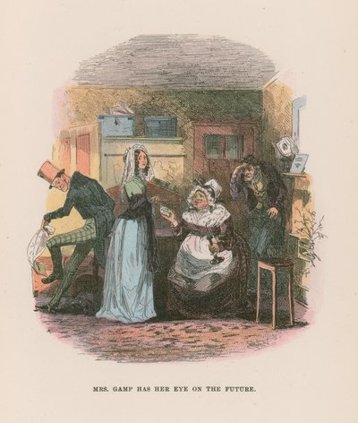 Illustration für Martin Chuzzlewit von Hablot Knight Browne