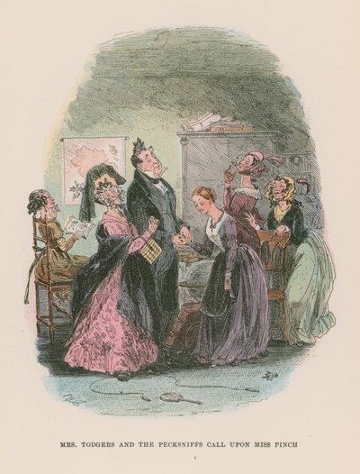 Illustration für Martin Chuzzlewit von Hablot Knight Browne