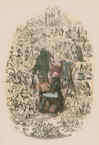 Illustration für Martin Chuzzlewit von Hablot Knight Browne
