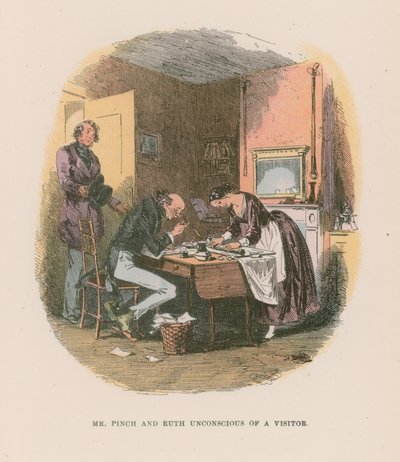 Illustration für Martin Chuzzlewit von Hablot Knight Browne