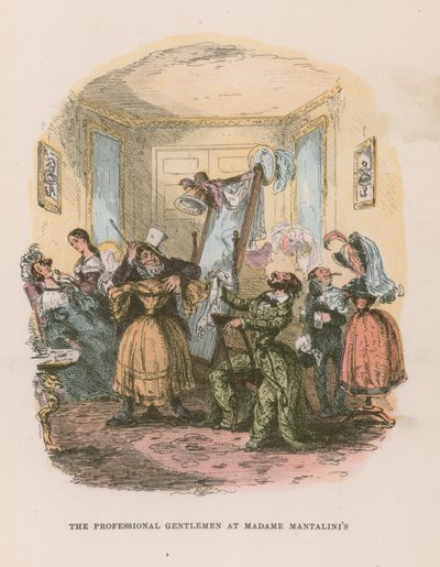 Illustration für Nicholas Nickleby von Hablot Knight Browne
