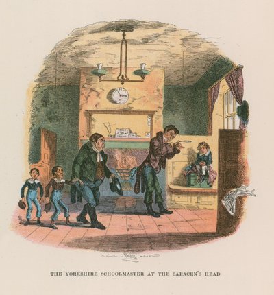 Illustration für Nicholas Nickleby von Hablot Knight Browne