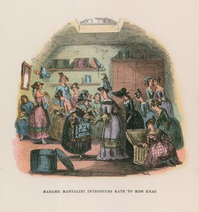 Illustration für Nicholas Nickleby von Hablot Knight Browne