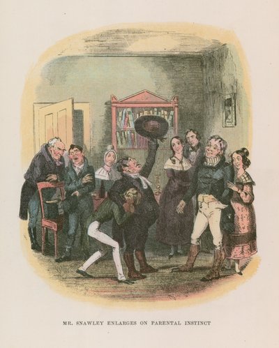 Illustration für Nicholas Nickleby von Hablot Knight Browne