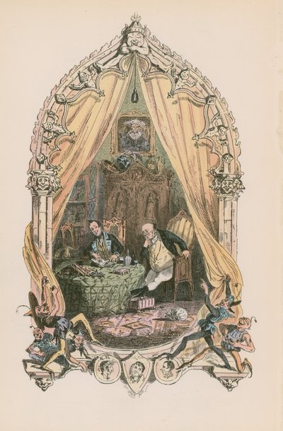 Illustration für Pickwick Papers von Hablot Knight Browne