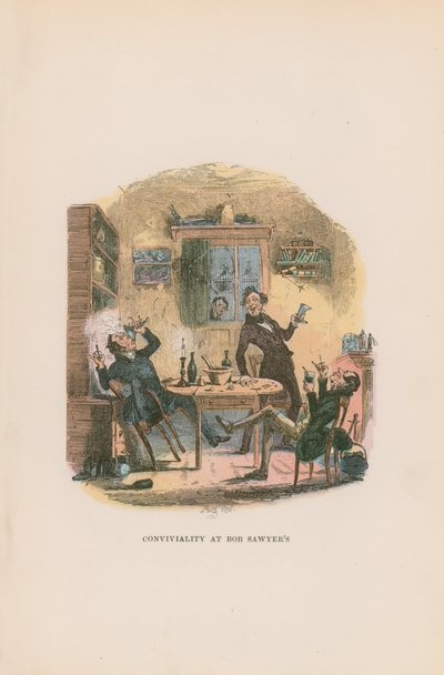 Illustration für Pickwick Papers von Hablot Knight Browne