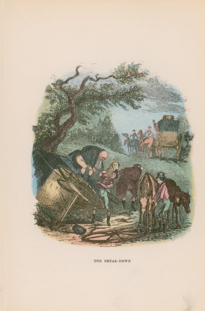 Illustration für Pickwick Papers von Hablot Knight Browne