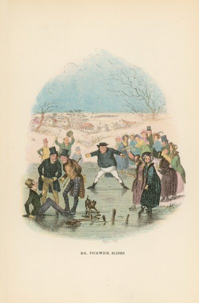 Illustration für Pickwick Papers von Hablot Knight Browne