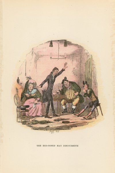 Illustration für Pickwick Papers von Hablot Knight Browne