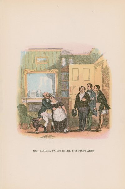Illustration für Pickwick-Papiere von Hablot Knight Browne