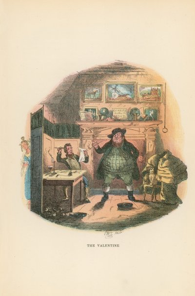 Illustration für Pickwick-Papiere von Hablot Knight Browne