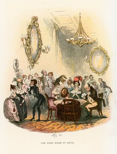 Illustration für die Pickwick-Papiere von Hablot Knight Browne