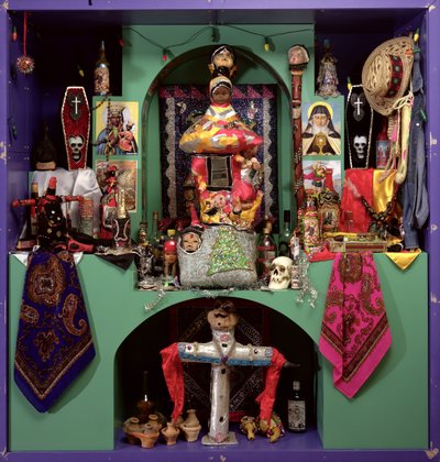 Voodoo-Altar von Haitian School