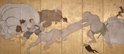 Sieben Götter des Glücks von Hanabusa Itcho