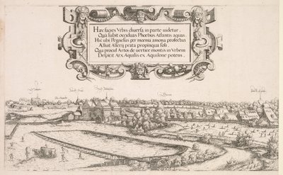 Panoramablick auf Nürnberg: Linker Teil von Hanns Lautensack