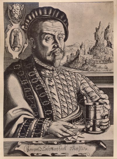 Hans Sebald Lautensack, deutscher Druckgrafiker, Zeichner und Medailleur, 16. Jahrhundert, 1894 von Hanns Sebald Lautensack