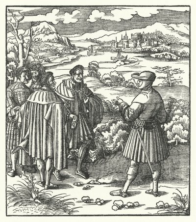 Der Heilige Römische Kaiser Maximilian I., um 1496 von Hans (after) Burgkmair