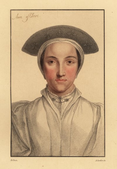 Anne von Kleve oder Amalia von Kleve, 1812 von Hans (after) Holbein the Younger