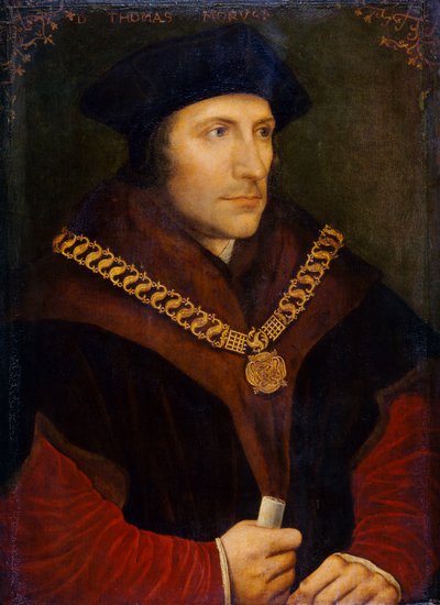 Sir Thomas More ca. 1600 von Hans (after) Holbein the Younger