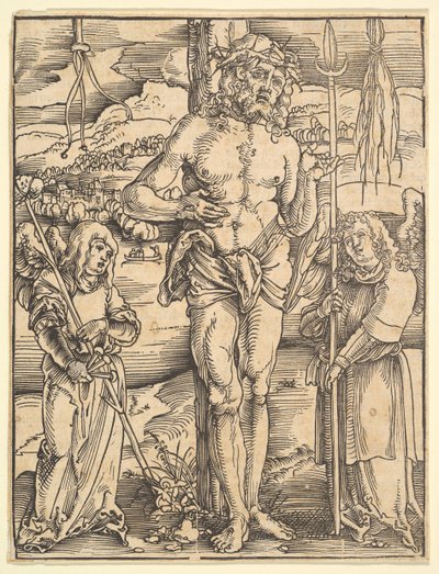 Der Schmerzensmann, aus Speculum Passionis Domini Nostri Ihesu Christi von Hans Baldung