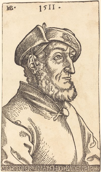 Christoph, Markgraf von Baden, 1511 von Hans Baldung Grien