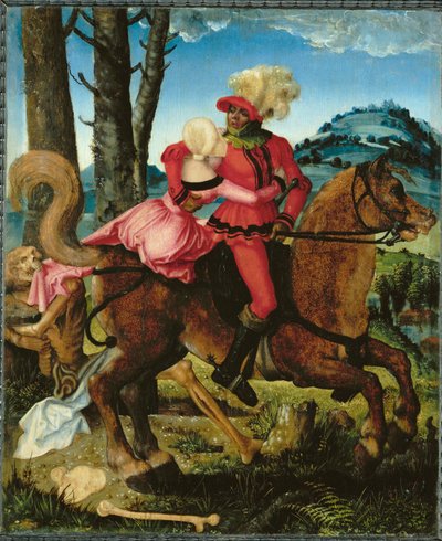 Ritter, Jungfrau und Tod von Hans Baldung Grien