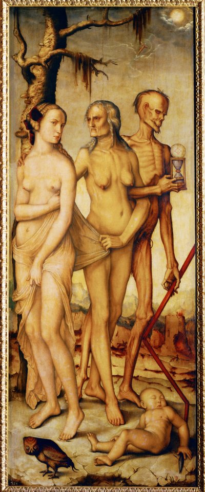 Die Lebensalter und der Tod von Hans Baldung Grien