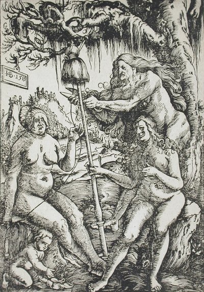Die drei Parzen von Hans Baldung Grien