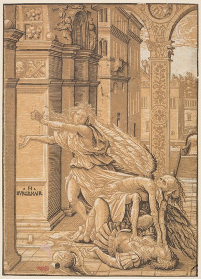 Die Taufe des Eunuchen von Hans Burgkmair