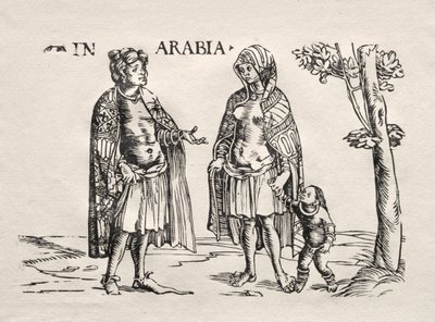 Einheimische von Arabien und Indien von Hans Burgkmair