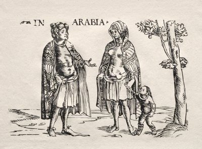 Einheimische von Arabien und Indien von Hans Burgkmair