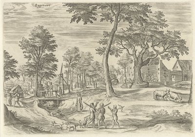 Ansicht von Eggevoort von Hans Collaert (I)