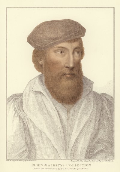 Anonymer Mann von Hans Holbein der Jüngere