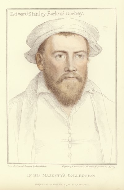 Edward Stanley, Earl of Derby von Hans Holbein der Jüngere
