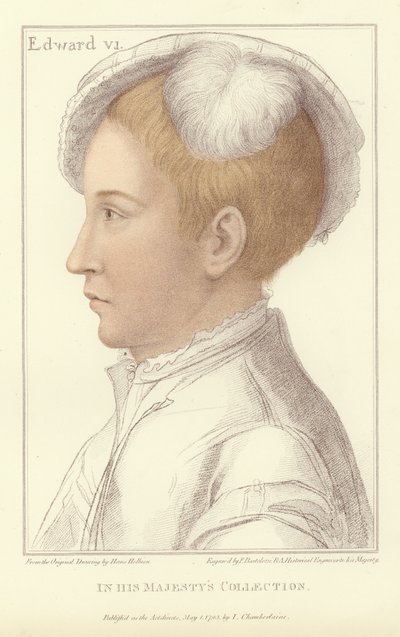 König Edward VI. von England und Irland von Hans Holbein der Jüngere