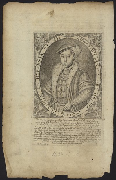 König Edward VI. von England und Irland von Hans Holbein der Jüngere