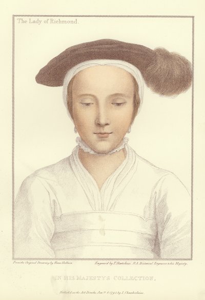 Mary FitzRoy, Herzogin von Richmond und Somerset von Hans Holbein der Jüngere