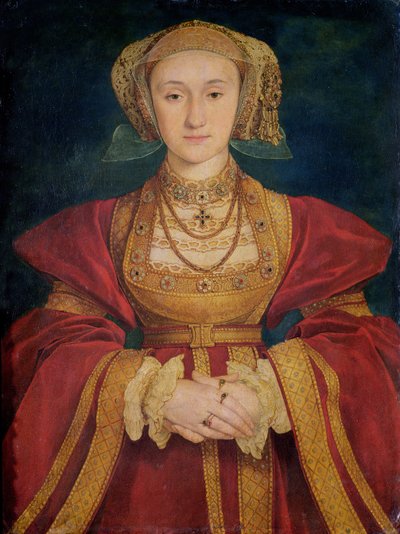 Porträt von Anna von Kleve (1515-57) 1539 von Hans Holbein der Jüngere