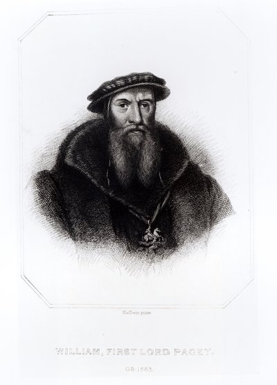Porträt von William, Erster Lord Paget von Hans Holbein der Jüngere