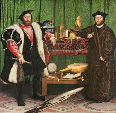 Die Gesandten, 1533 von Hans Holbein der Jüngere