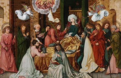 Der Tod der Gottesmutter Maria von Hans Holbein the Elder
