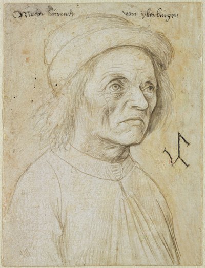 Porträt von Konrad Wurffel von Hans Holbein the Elder