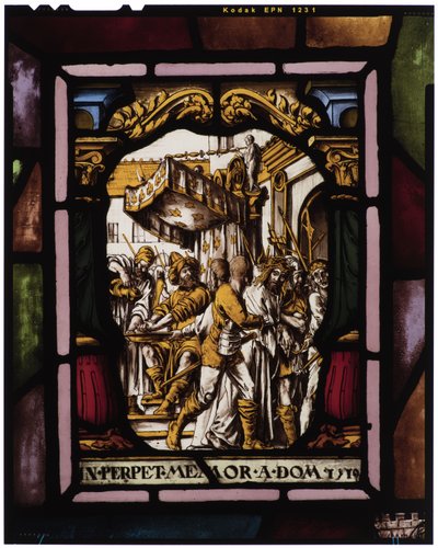 Christus vor Pilatus von Hans Holbein der Jüngere