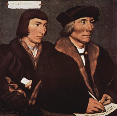 Thomas Godsalve und sein Sohn Sir John von Hans Holbein the Younger