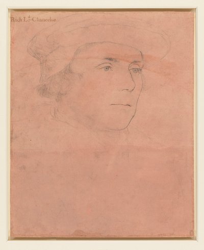 Sir Richard Rich, später 1. Baron Rich von Hans Holbein the Younger