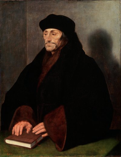 Porträt von Erasmus von Rotterdam, 1466-1536, 1523 von Hans Holbein der Jüngere